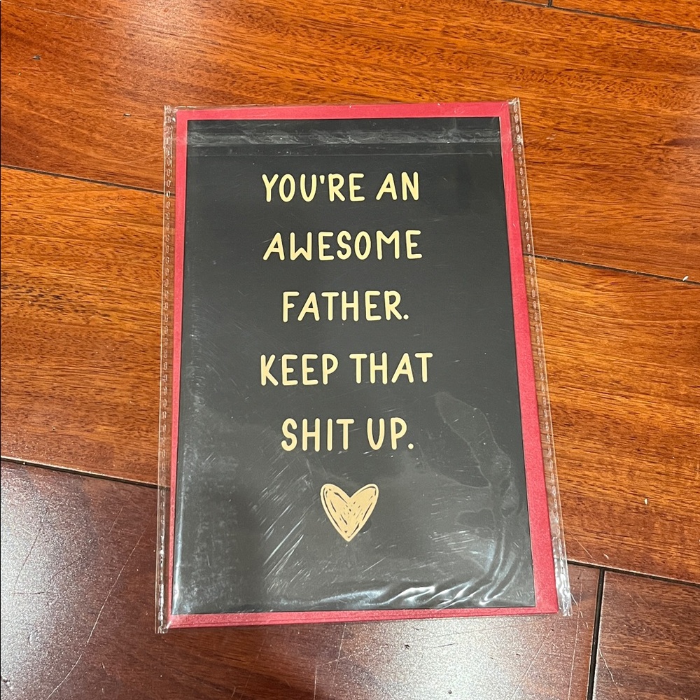 Inspirational Father's Birthday Card New